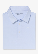 ArcBest Mizzen + Main Versa Light Blue White Stripe Polo | Shop Apparel at ArcBest® Company Store