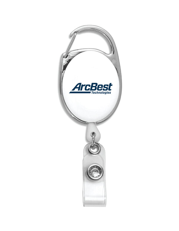 ArcBest Technologies 30" Cord Retractable Carabiner Badge Reel