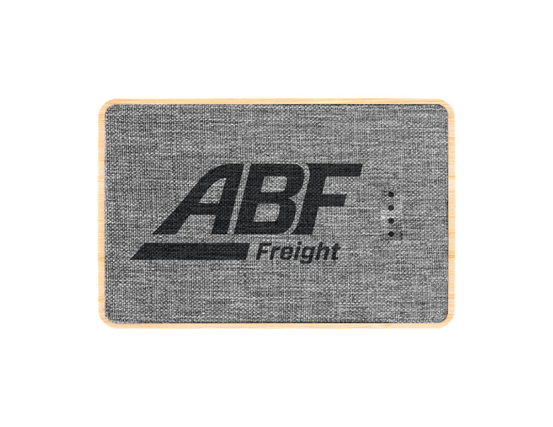 ABF Freight 5000 MAh Recycled Bamboo Powerbank– ArcBest® Company Store