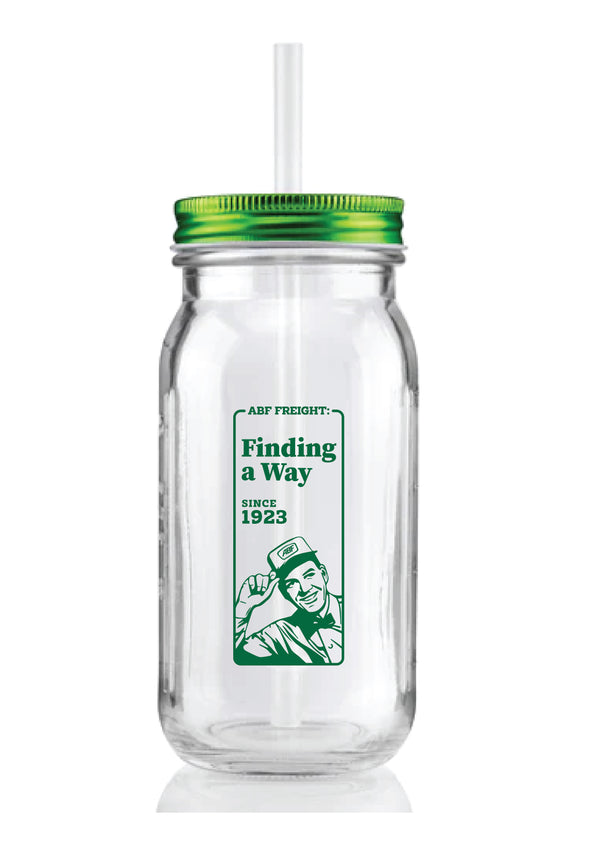ABF ABF Freight Finding A Way Mason Jar | Shop Accessories at ArcBest® Company Store