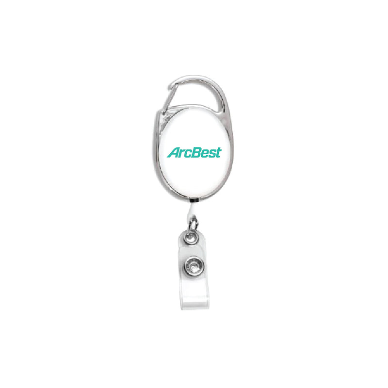 30" Cord Retractable Carabiner Badge Reel