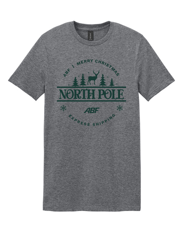ABF ABF Freight North Pole Christmas Express Shipping Tee | Shop Apparel at ArcBest® Company Store