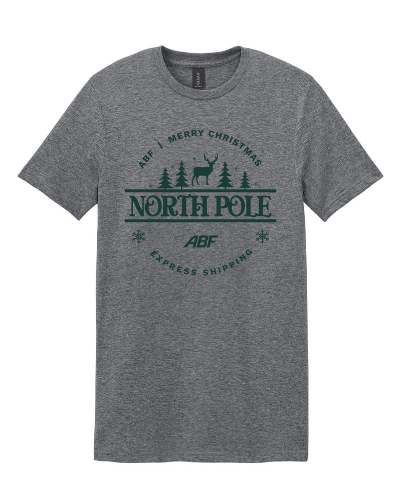 ABF ABF Freight North Pole Christmas Express Shipping Tee | Shop Apparel at ArcBest® Company Store