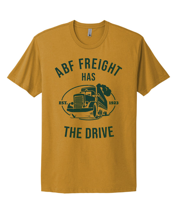 ABF ABF Freight Has The Drive T-Shirt in Antique Gold | Shop Apparel at ArcBest® Company Store