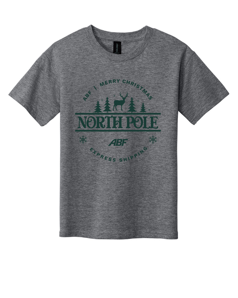 ABF ABF Freight Kids North Pole Christmas Express Shipping Tee | Shop Apparel at ArcBest® Company Store