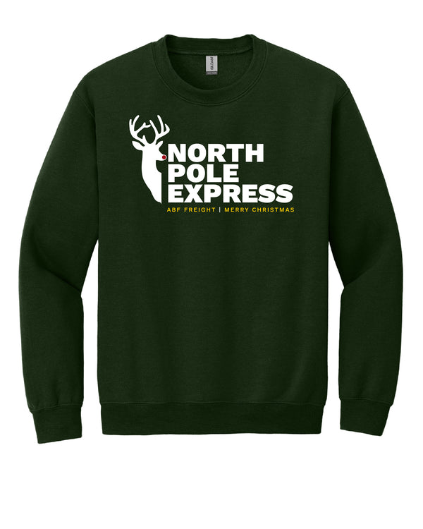 ABF ABF Freight North Pole Express Crewneck Sweatshirt | Shop Apparel at ArcBest® Company Store