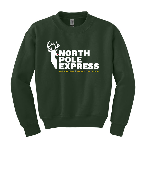 ABF ABF Freight Youth North Pole Express Crewneck Sweatshirt | Shop Apparel at ArcBest® Company Store