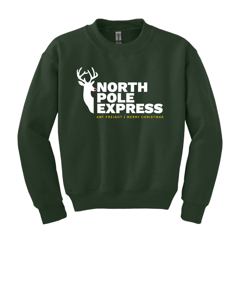 ABF ABF Freight Youth North Pole Express Crewneck Sweatshirt | Shop Apparel at ArcBest® Company Store
