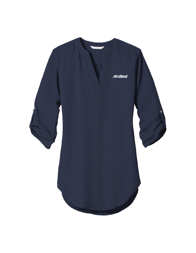 ArcBest ArcBest Ladies Port Authority ® 3/4-Sleeve Tunic Blouse | Shop Apparel at ArcBest® Company Store