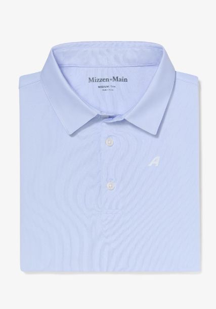 ArcBest Mizzen + Main Versa Sky Solid Blue Polo | Shop Apparel at ArcBest® Company Store