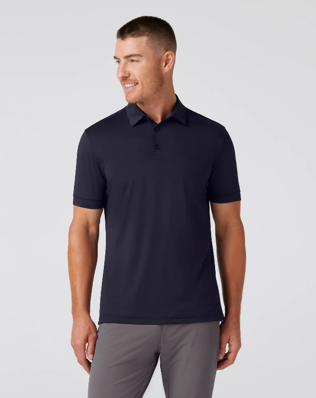 ArcBest Mizzen + Main Versa Navy Solid Polo | Shop Apparel at ArcBest® Company Store