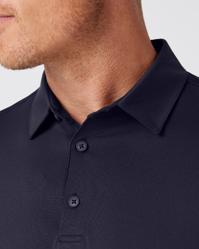 ArcBest Mizzen + Main Versa Navy Solid Polo | Shop Apparel at ArcBest® Company Store