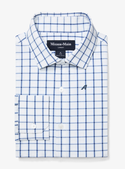 ArcBest Mizzen + Main Leeward Windowpane No Tuck Dress Shirt | Shop Apparel at ArcBest® Company Store