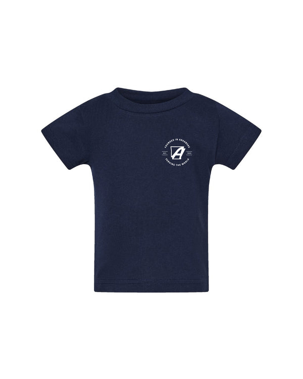 ArcBest Infants Founded in Arkansas Serving the World Tee | Shop Apparel at ArcBest® Company Store