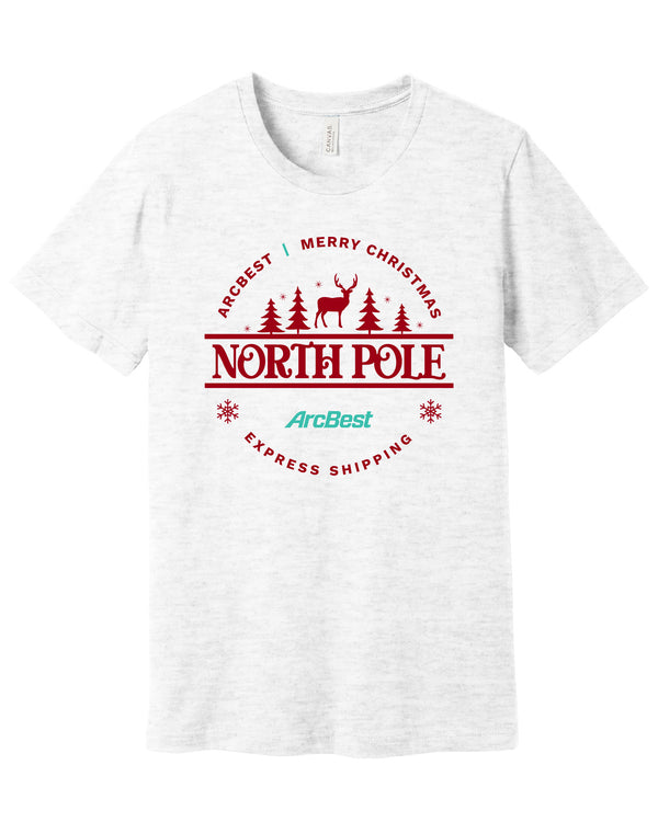 ArcBest ArcBest North Pole Christmas Express Shipping Tee | Shop Apparel at ArcBest® Company Store