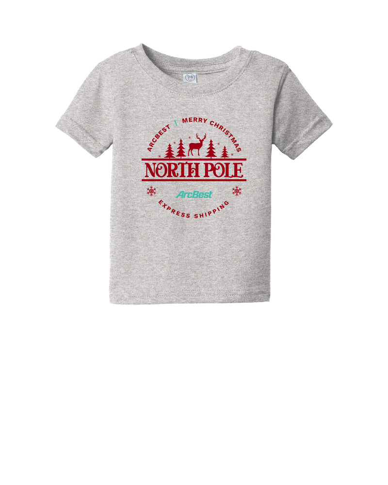 ArcBest ArcBest Kids North Pole Christmas Express Shipping Tee | Shop Apparel at ArcBest® Company Store