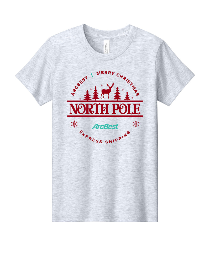 ArcBest ArcBest Kids North Pole Christmas Express Shipping Tee | Shop Apparel at ArcBest® Company Store