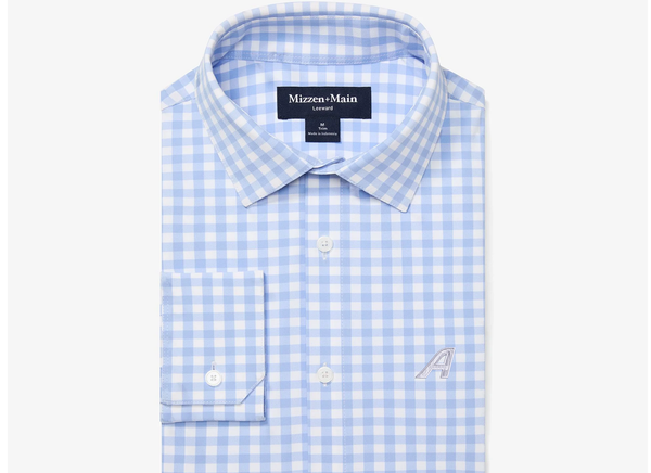 Mizzen + Main Leeward Gingham Dress Shirt