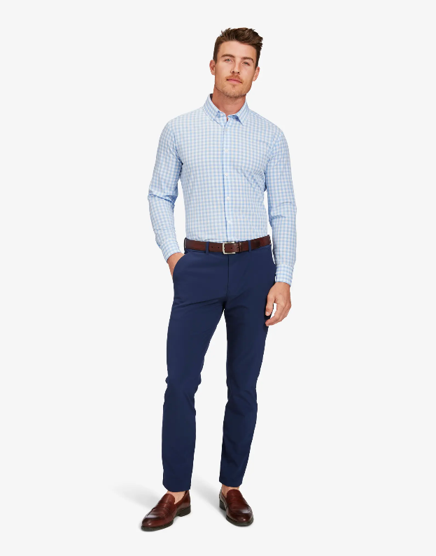 ArcBest Mizzen + Main Leeward Gingham Dress Shirt | Shop Apparel at ArcBest® Company Store