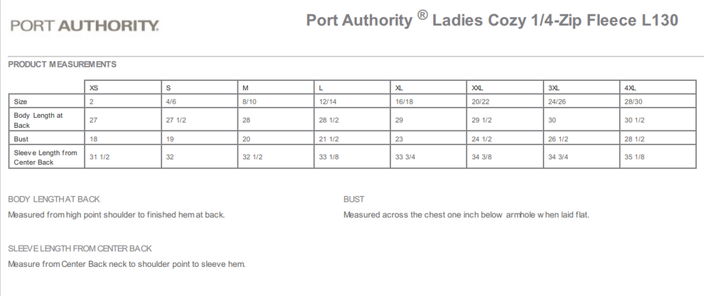 Port Authority Ladies' 1/4-Zip Fleece Jacket– ArcBest® Company Store