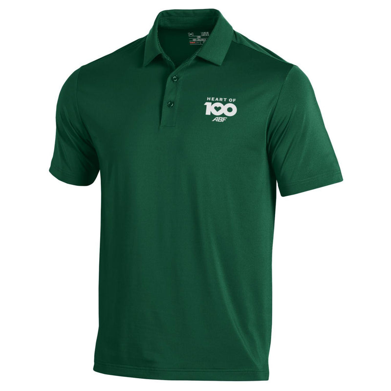 ABF ABF Under Armour Men's T2 Green Polo - Heart of 100 Branded | Shop Apparel at ArcBest® Company Store