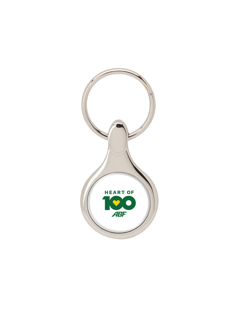 ABF ABF Heart of 100 Apparier Round Keyring | Shop Accessories at ArcBest® Company Store