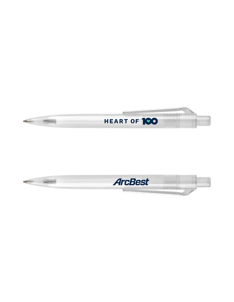 ArcBest Heart of 100 Aqua Click - RPET Recycled Plastic Pen | Shop Accessories at ArcBest® Company Store