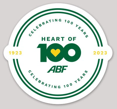ABF ABF 100 Year Celebration Magnet - Individual | Shop Accessories at ArcBest® Company Store