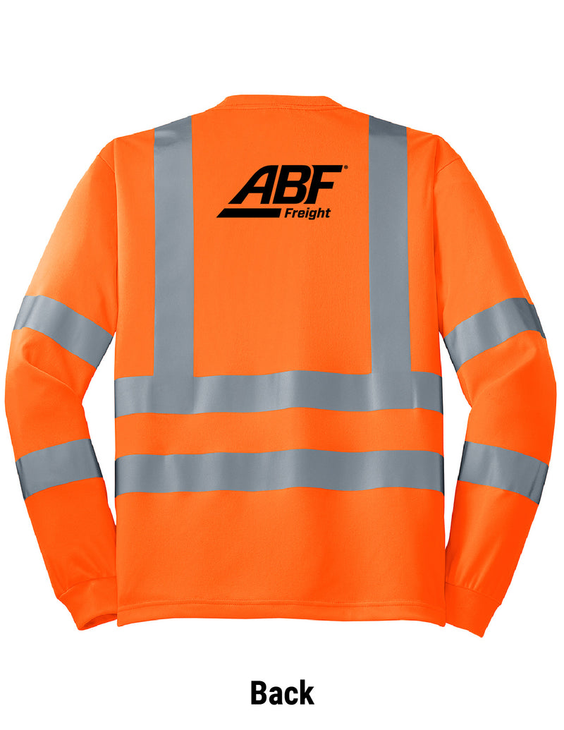 ABF CornerStone® - ANSI 107 Class 3 Long Sleeve Snag-Resistant Reflective Safety T-Shirt | Shop Apparel at ArcBest® Company Store