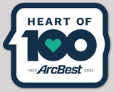 ArcBest ArcBest 100 Years Glossy Celebration Stickers - Individual | Shop Accessories at ArcBest® Company Store
