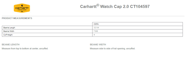 MoLo Carhartt Watch Cap 2.0 | Shop Apparel at ArcBest® Company Store