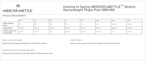 MoLo MoLo MERCER+METTLE™ Stretch Heavyweight Pique Polo | Shop Apparel at ArcBest® Company Store