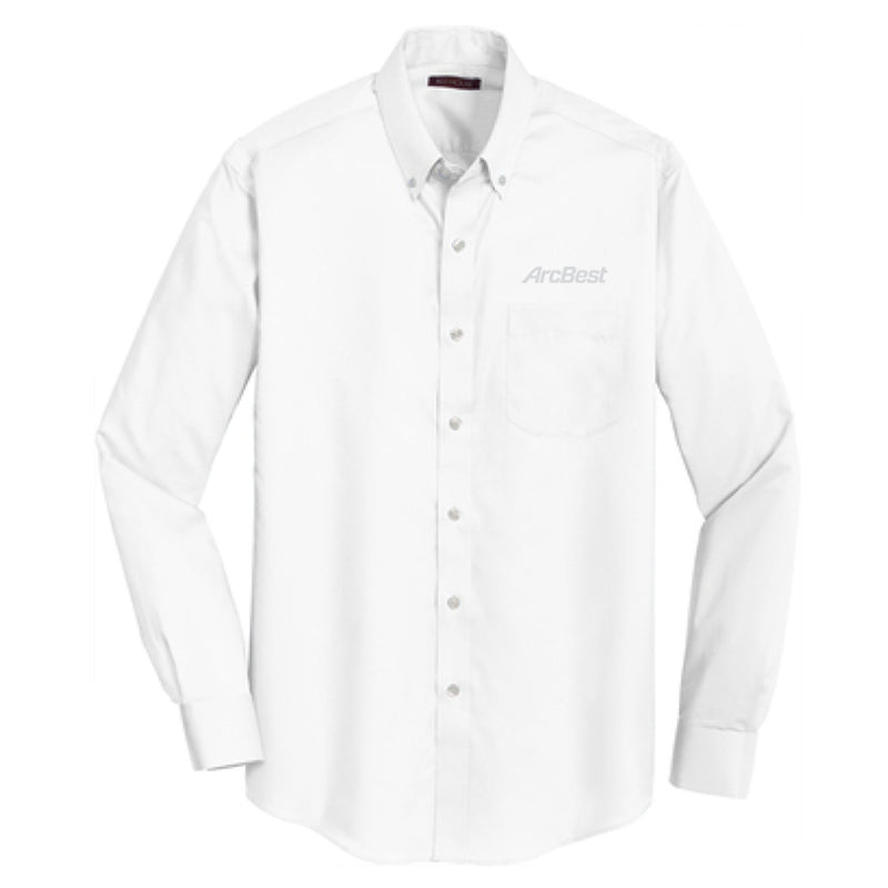 ArcBest Red House No-Iron Men's Twill Button-Down Shirt | Shop Apparel at ArcBest® Company Store